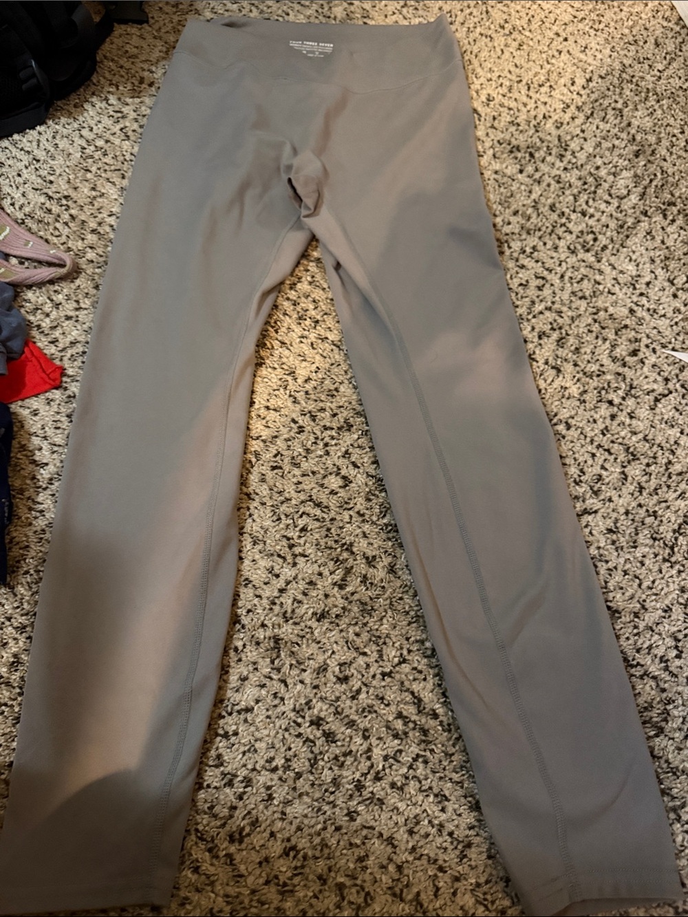 Four Three Seven Gray High Rise Leggings Size Large